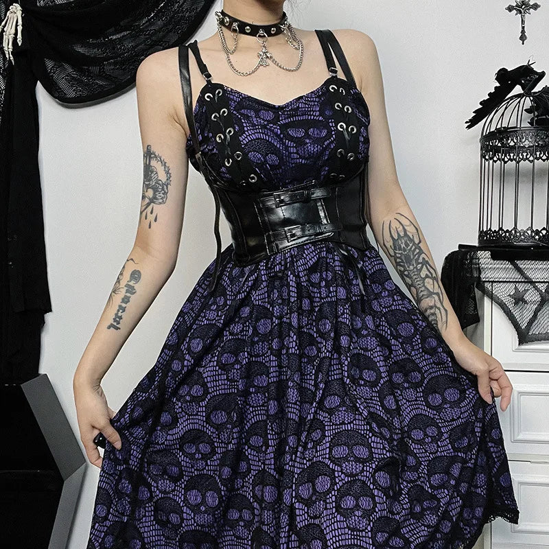 Women's Skull Dress – The End Cult