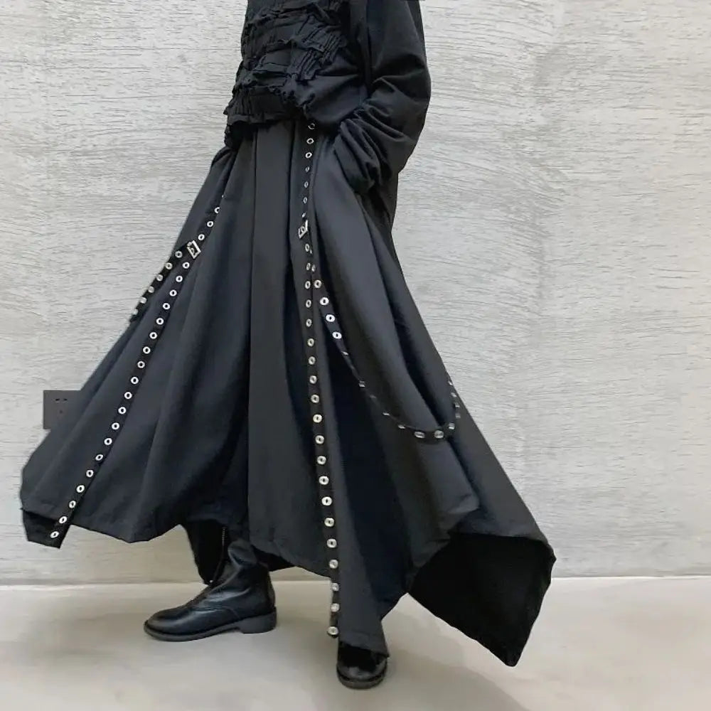 INCERUN Cool Mens Gothic Punk Style Harem Pant
