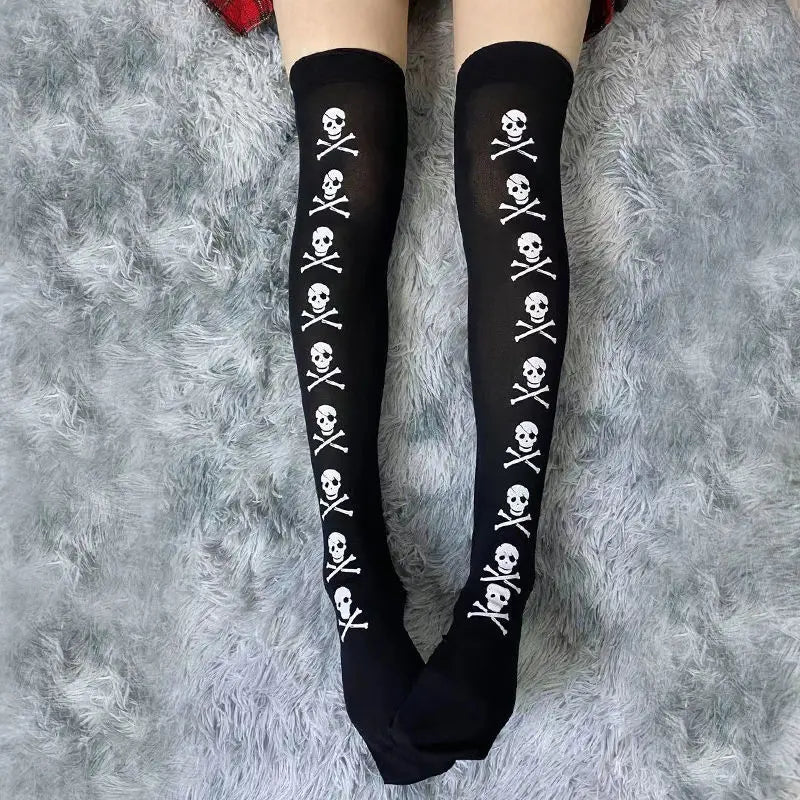 Women's Skull Socks