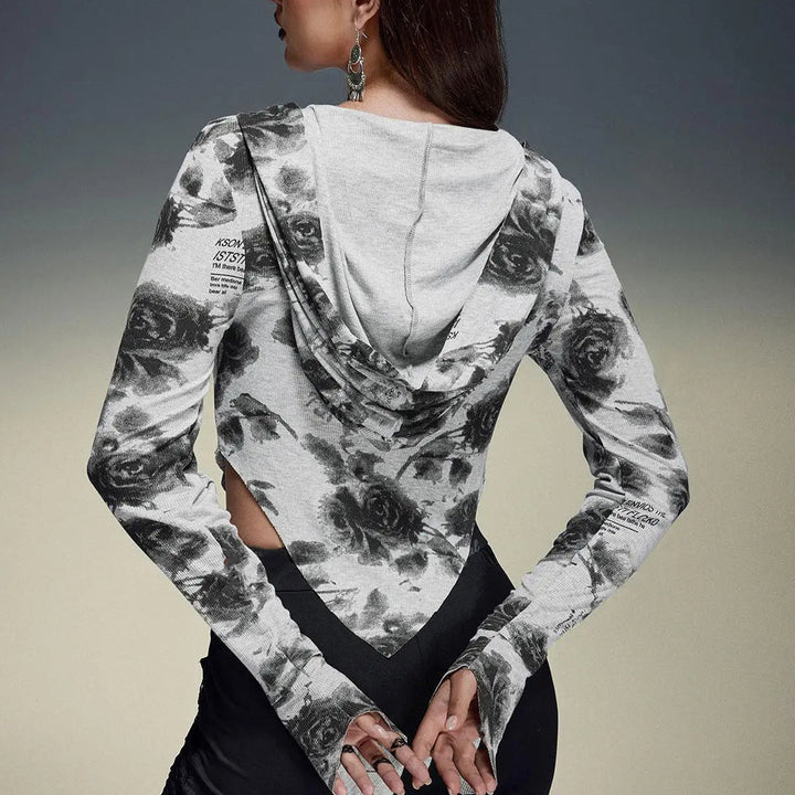 Women's Floral Pullover