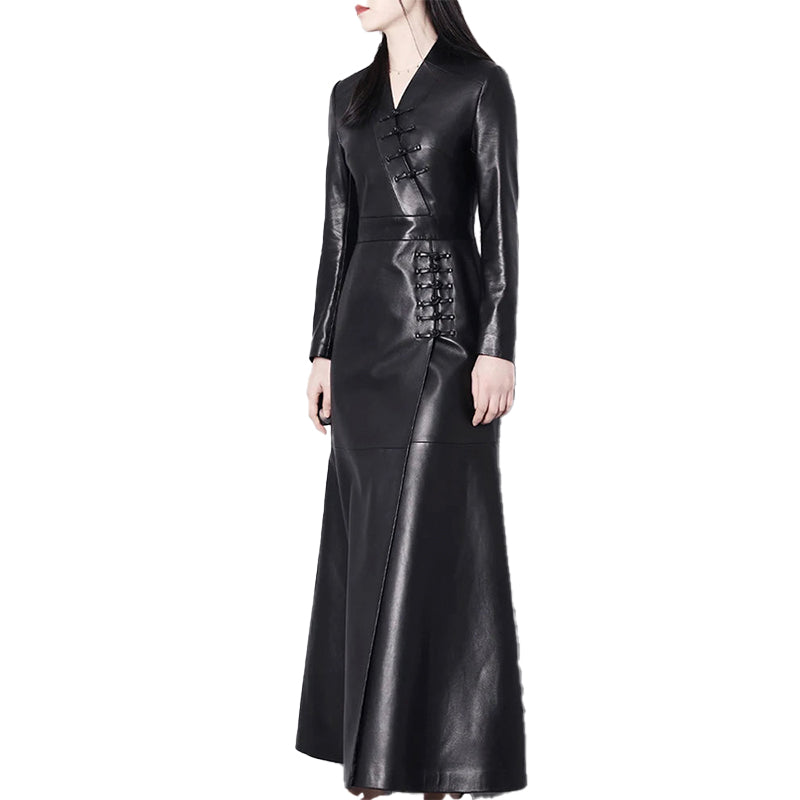 Women's Leather Coat