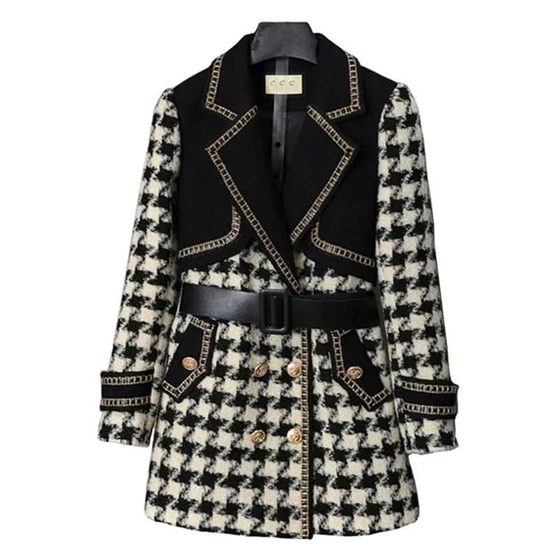 Women's Plaid Trench Coat – The End Cult