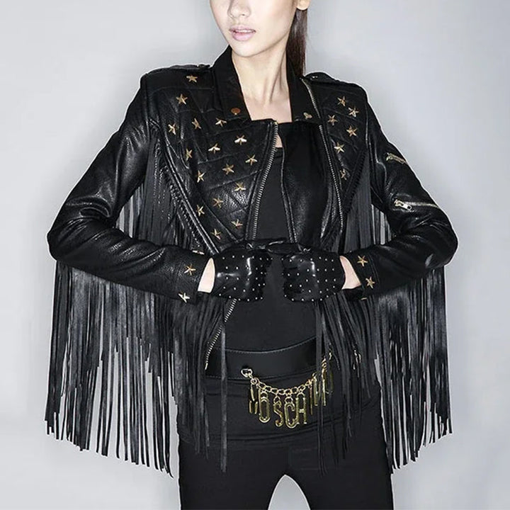 Women's Faux Leather Jacket