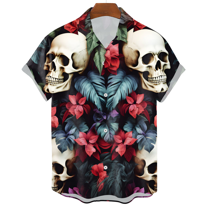 Hawaiian Skull T-Shirt