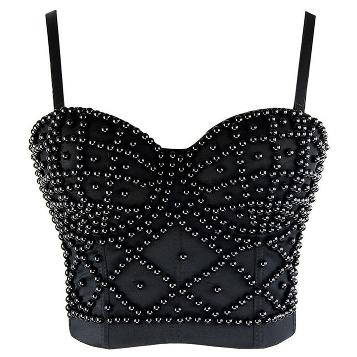 Beaded Gothic Top