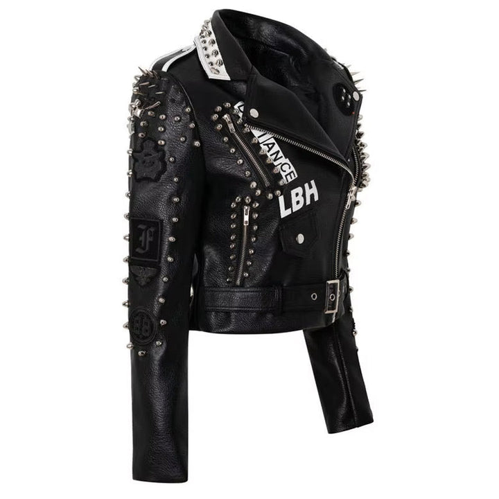 Riot Dreams Rivet Leather Jacket