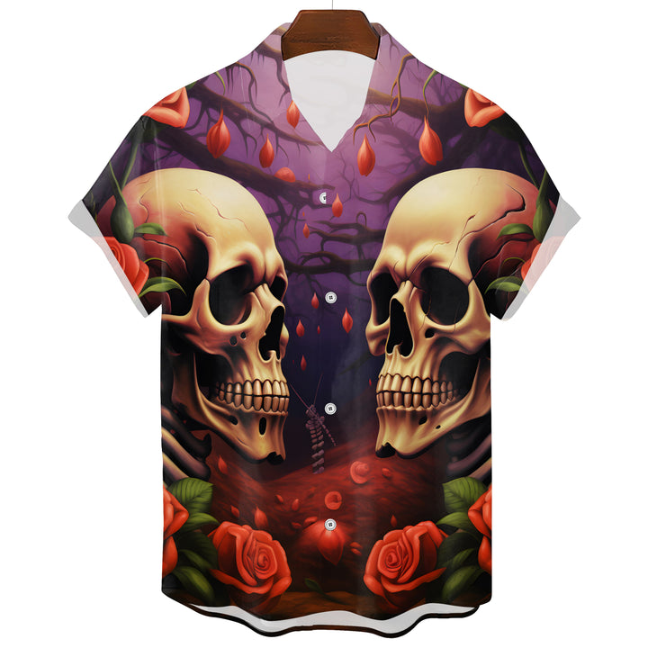 Hawaiian Skull T-Shirt