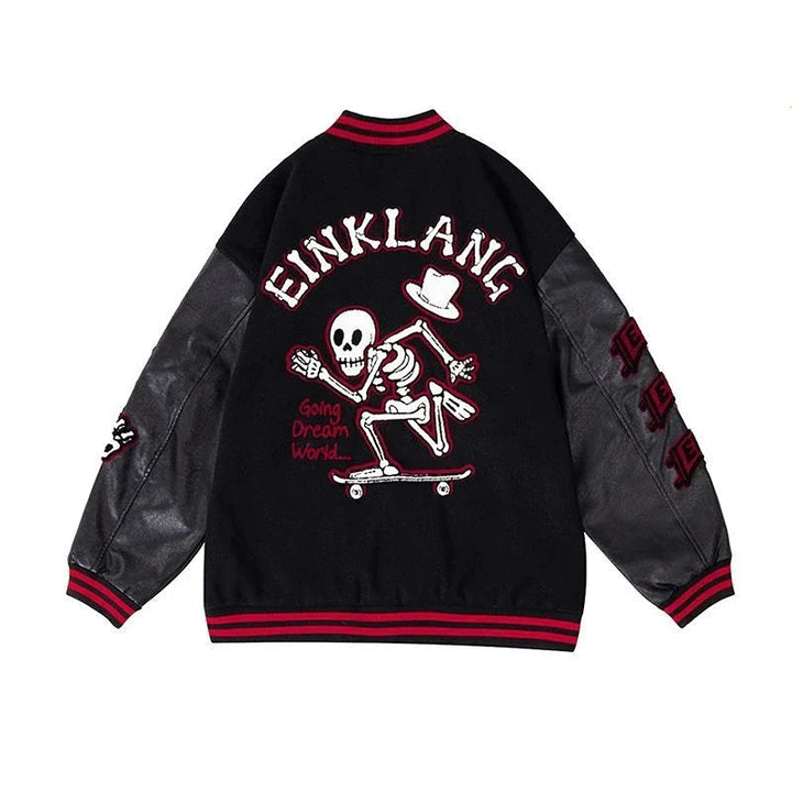 Women's Skull Bomber