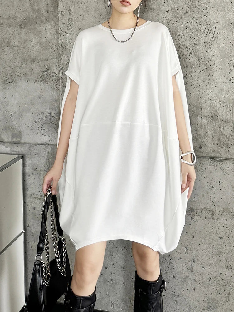 Women's Oversized Dress Black – The End Cult