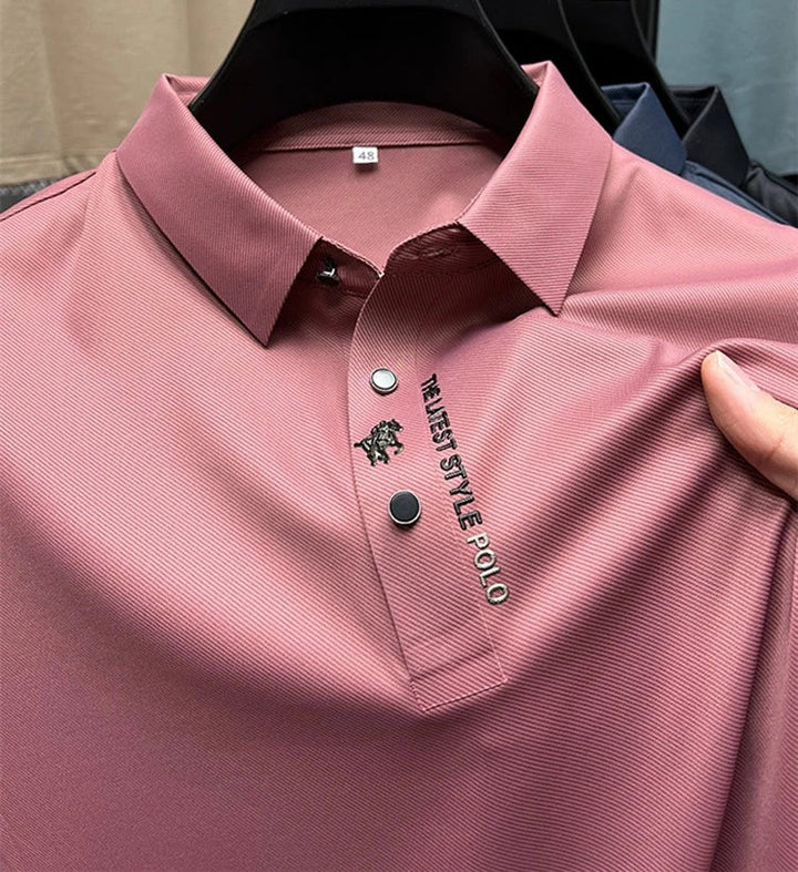 Apollo Classical Muscle Fit Wrinkle-Free Polo Shirt