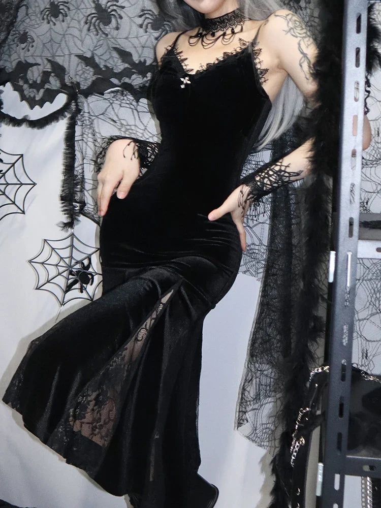 Velvet Gothic Dress