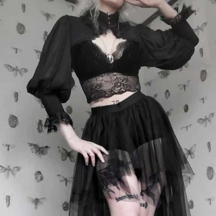 Gothic Lace Top