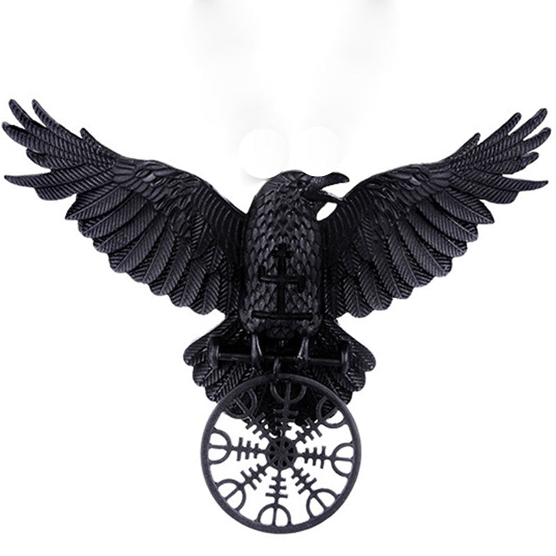 Gothic Crow Hair Clip