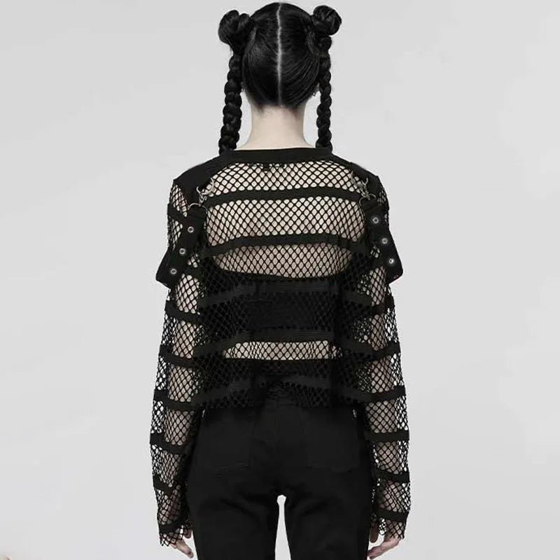 Women's Gothic Crop Top