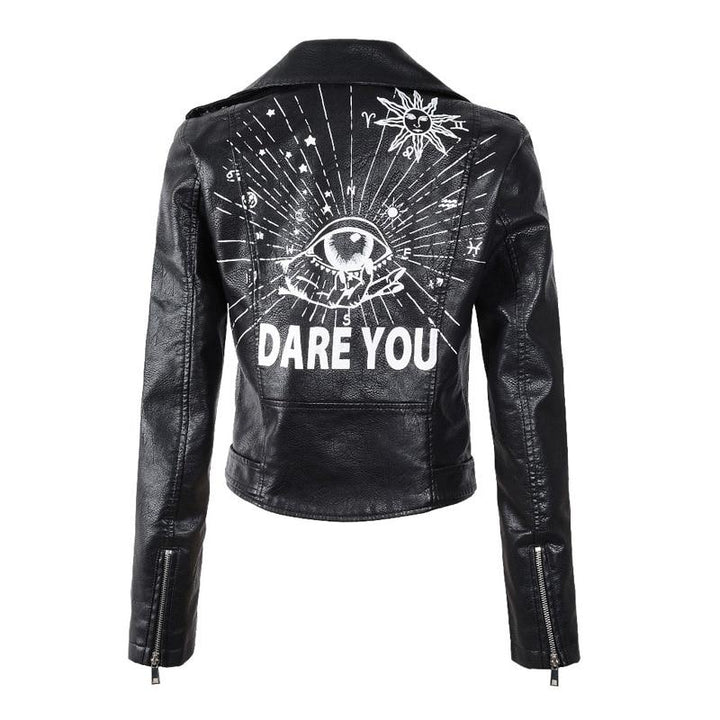 Women's Youth Leather Jacket