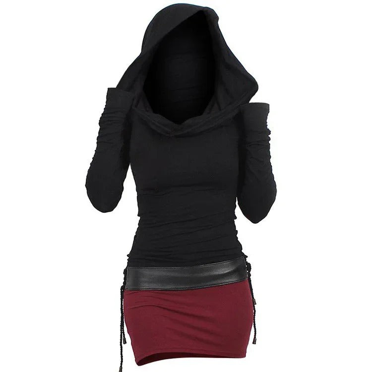 Gothic Hooded Dress | Edgy & Stylish Gothic Apparel – The End Cult
