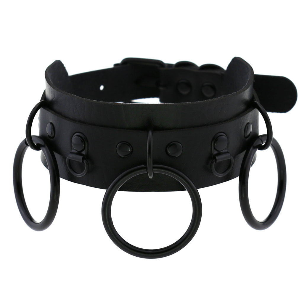 Triple Ring Collar – The End Cult