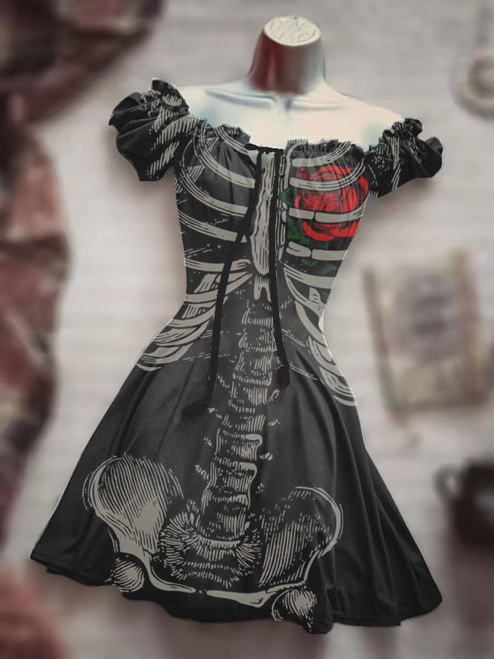 Gothic Boho Dress