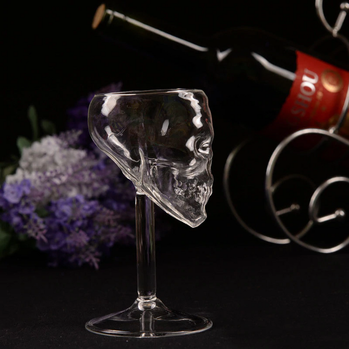 Skull Wine Glass