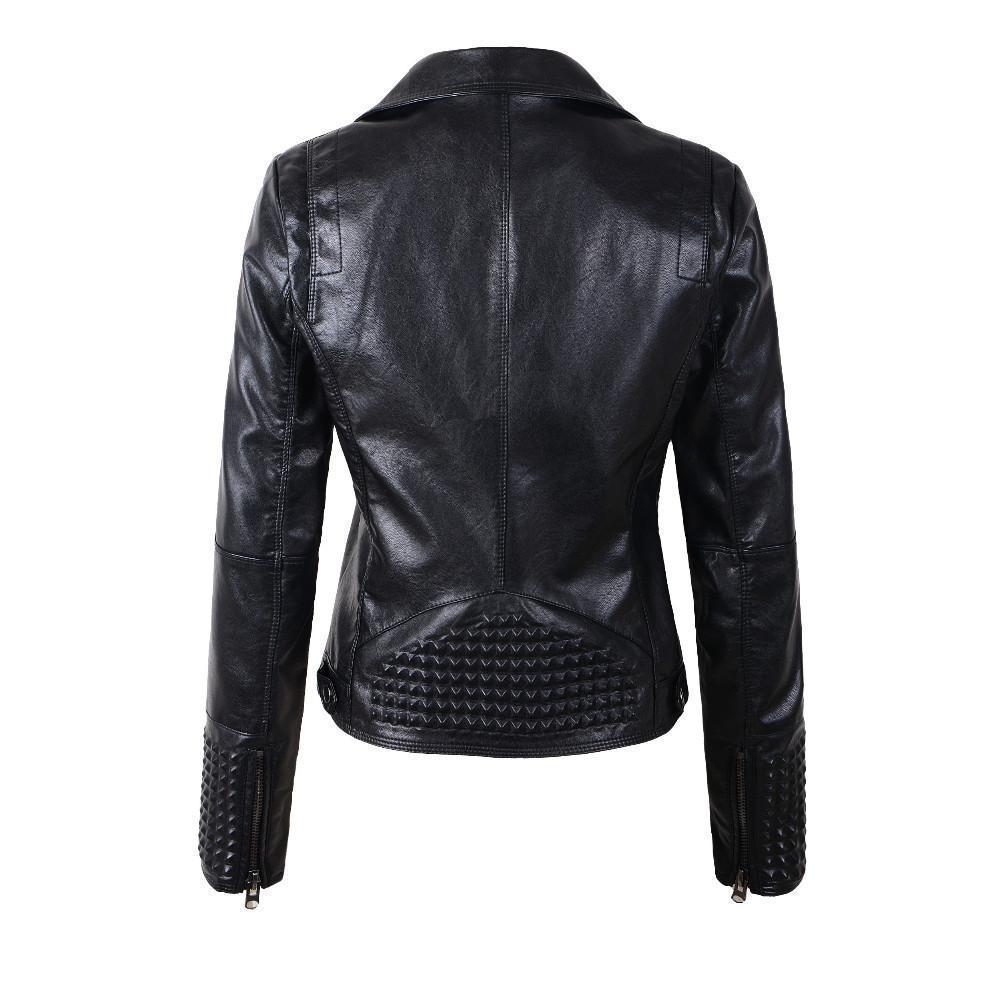 Sheeny Leather Jacket