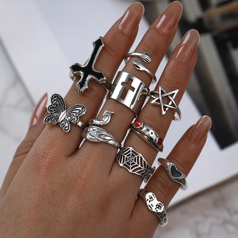 Gothic Ring Set – The End Cult