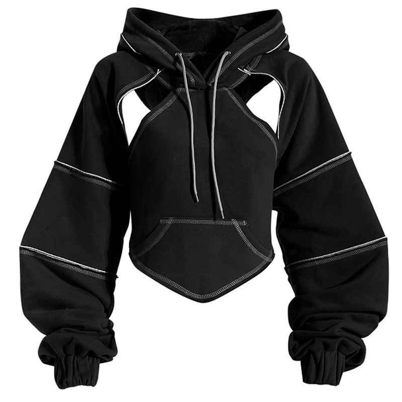Cropped Pullover Hoodie – The End Cult