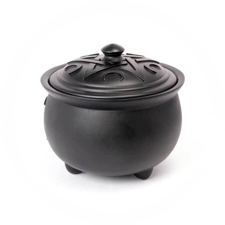 Triple Moon Cauldron Pot