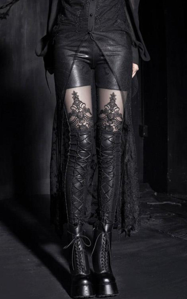 Gothic Corset Leggings