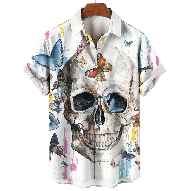 Hawaiian Skull T-Shirt